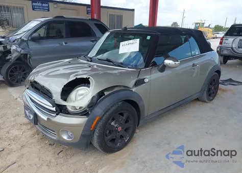 2010 Mini Cooper из США, поврежденный, VIN WMWMR3C52ATU97825